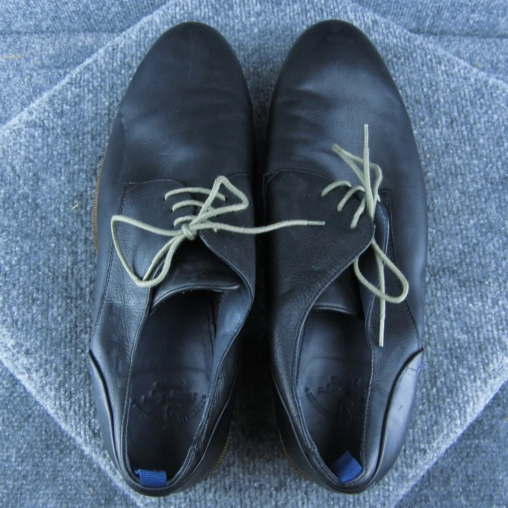 Sacchetto Construction J Shoes ‎ Men Derby Oxfords Black  Lace Up Size 12 Medium